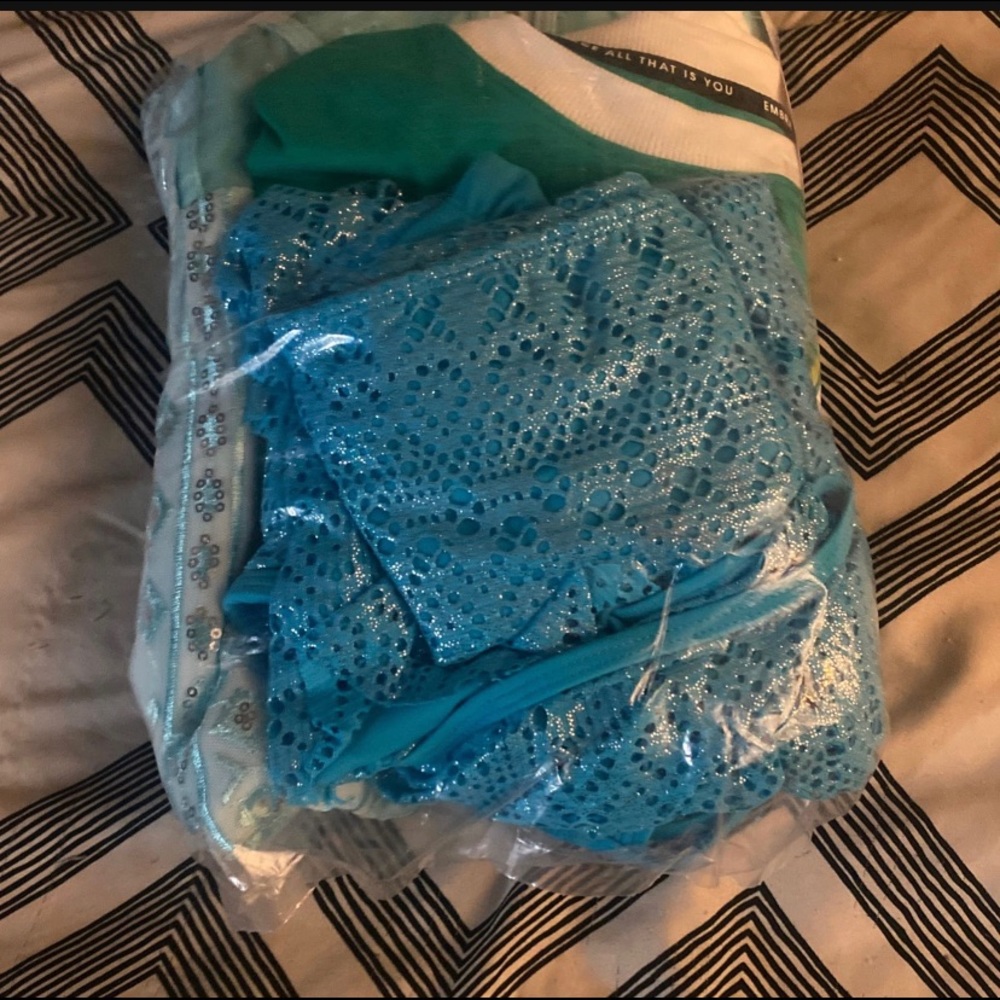 Justice  shirt,dress,swimsuit bundle